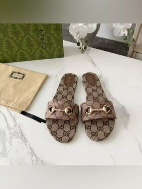 Women's Gucci GG Siaga  Slide Sandals